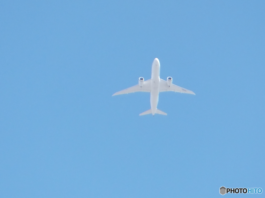 白い飛行機