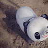 公園のパンダ