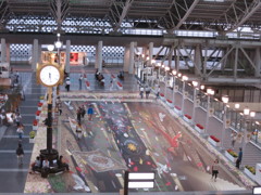 3D階段を登る