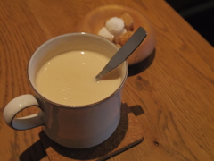 ジンジャ―ミルク焙じ茶
