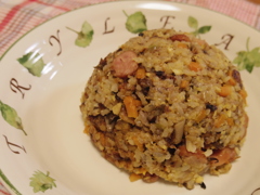 ひさしぶりのチャーハン