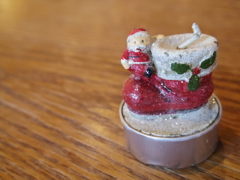 サンタとブーツ