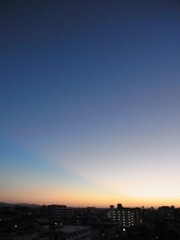 夜明けの空
