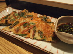 しょうがチヂミ