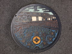 石部町のマンホール・アート