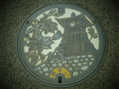 出石のマンホール・アート