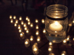 Melting Candle Bottles