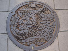 福崎町のマンホール・アート