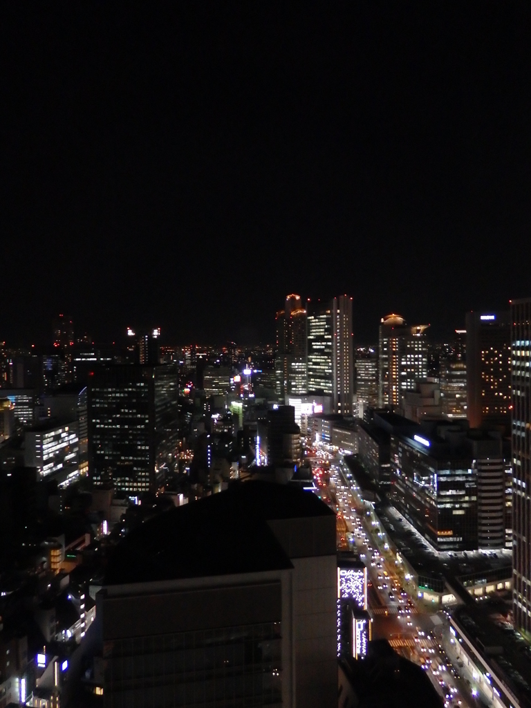 西梅田の夜景