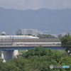 新幹線、武庫川を渡る