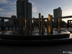 空中噴水