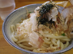 ぶっかけうどん冷