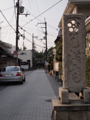 味舌天満宮の参道