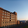 桜宮高校の夕景