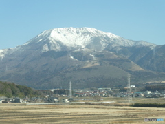 雪の伊吹山