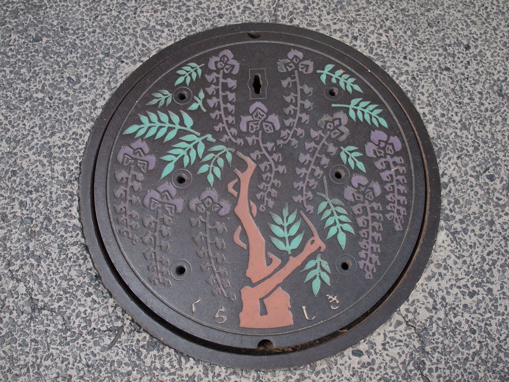 倉敷のマンホール・アート