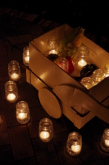 Carrier and Candles