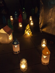 Heartful Candle Houses