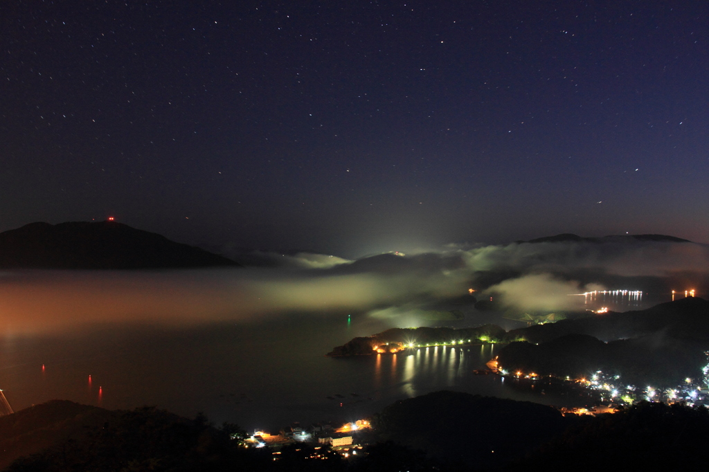 舞鶴湾　夜景