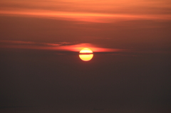 目のような太陽