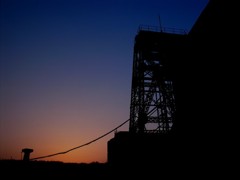 暫定世界遺産・三井三池炭鉱・万田坑の夕日