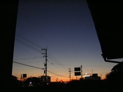 夕空