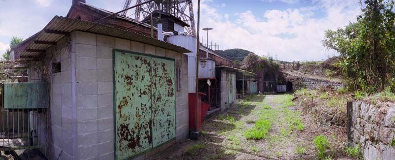 暫定世界遺産・三井三池炭鉱・万田坑にて
