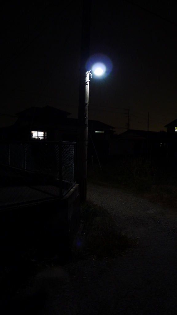 近くの街灯