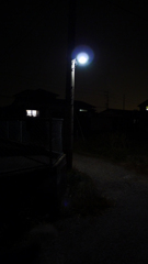 近くの街灯