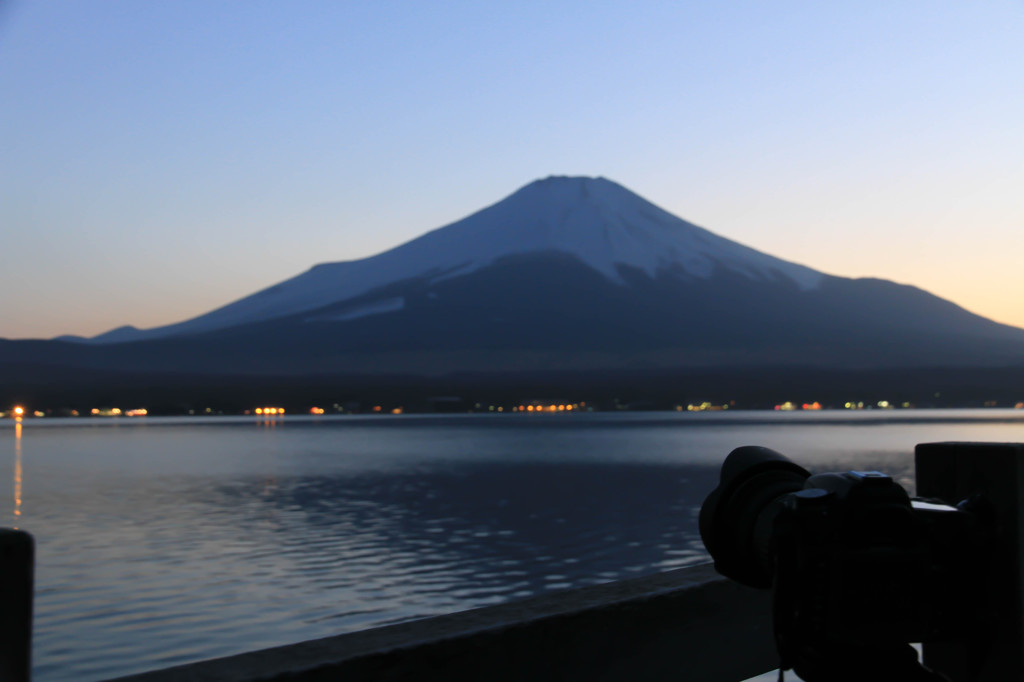 富士を撮る