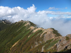 燕岳稜線１