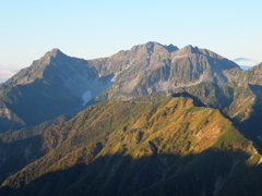 前穂高岳・奥穂高岳
