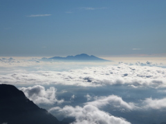 浅間山と雲海