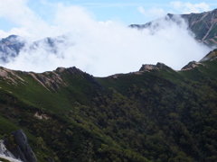 燕岳稜線２