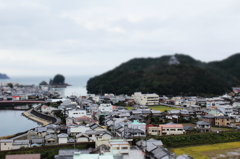 薬王寺からの町並