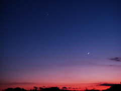 暮れの空