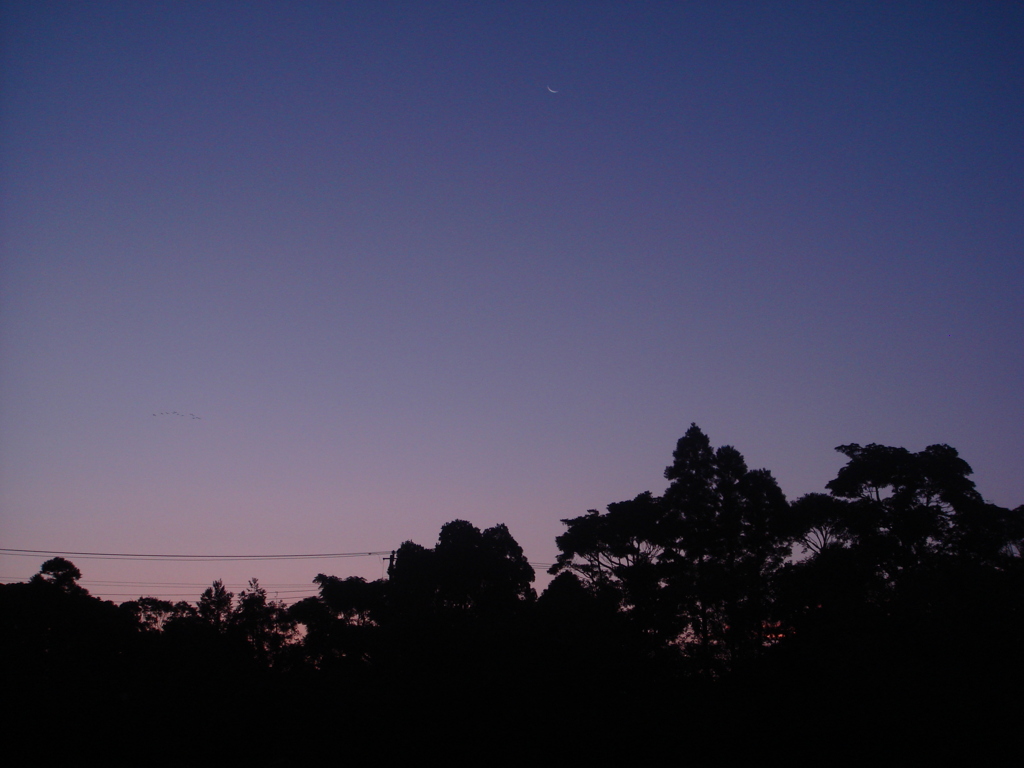 明けの空３
