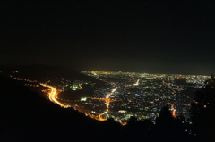 足柄平野の夜景