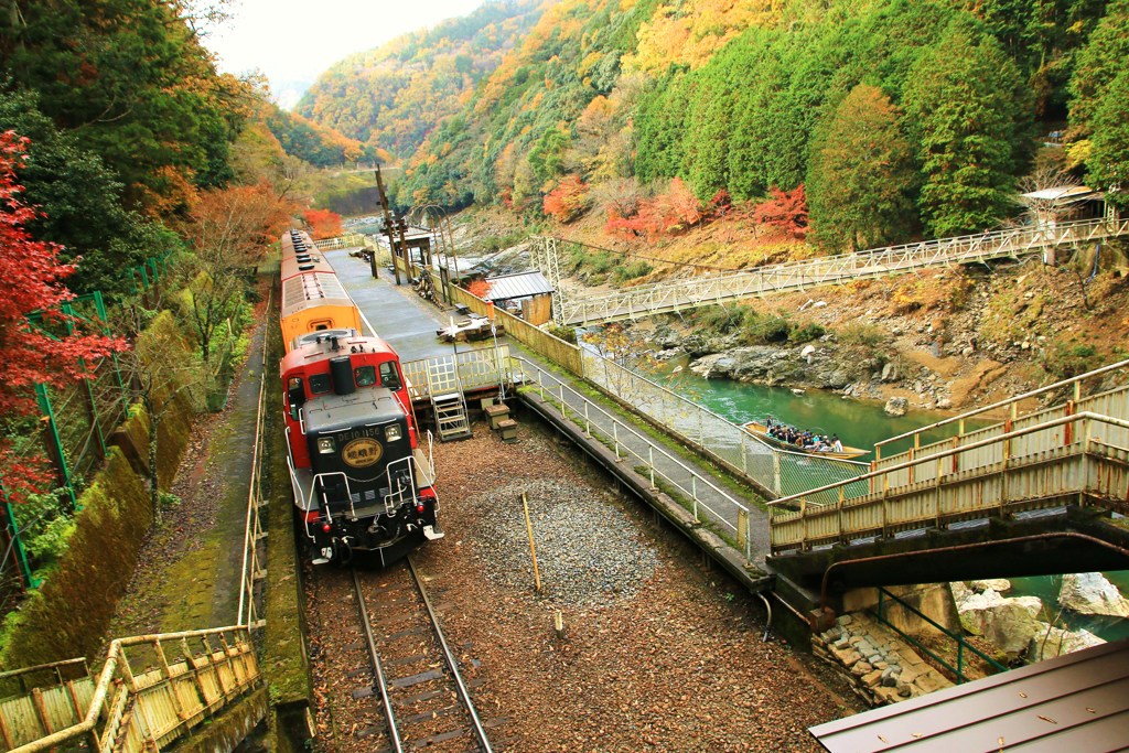 トロッコ列車＆川下り船①