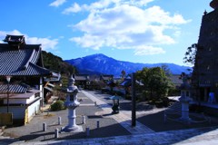 冬の借景”比叡山”