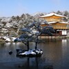 年賀状 ”雪の金閣寺”