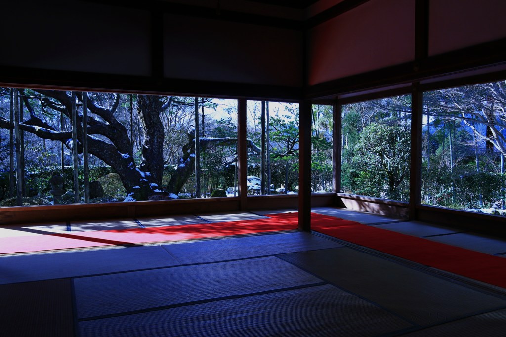 雪の大原宝泉院