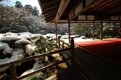 雪の詩仙堂
