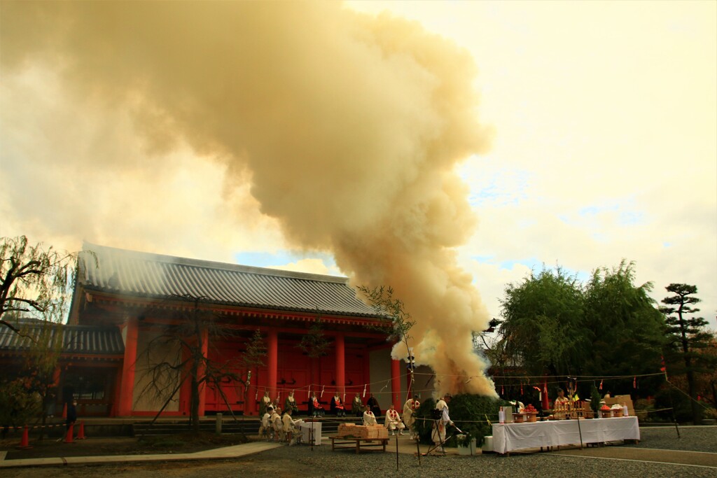 三十三間堂・火焚祭