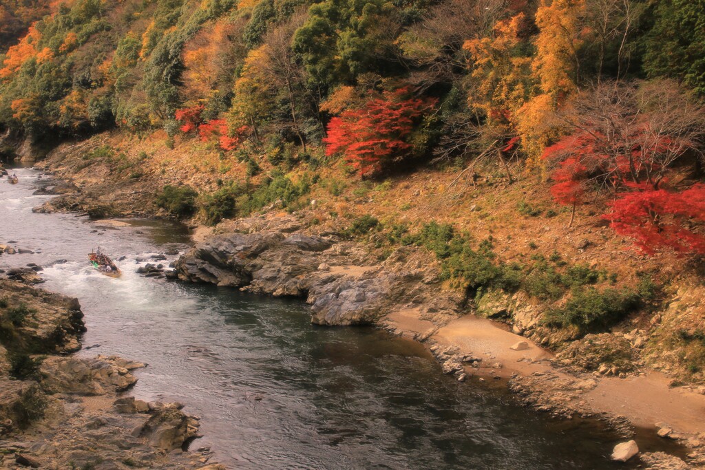 絶景川下り