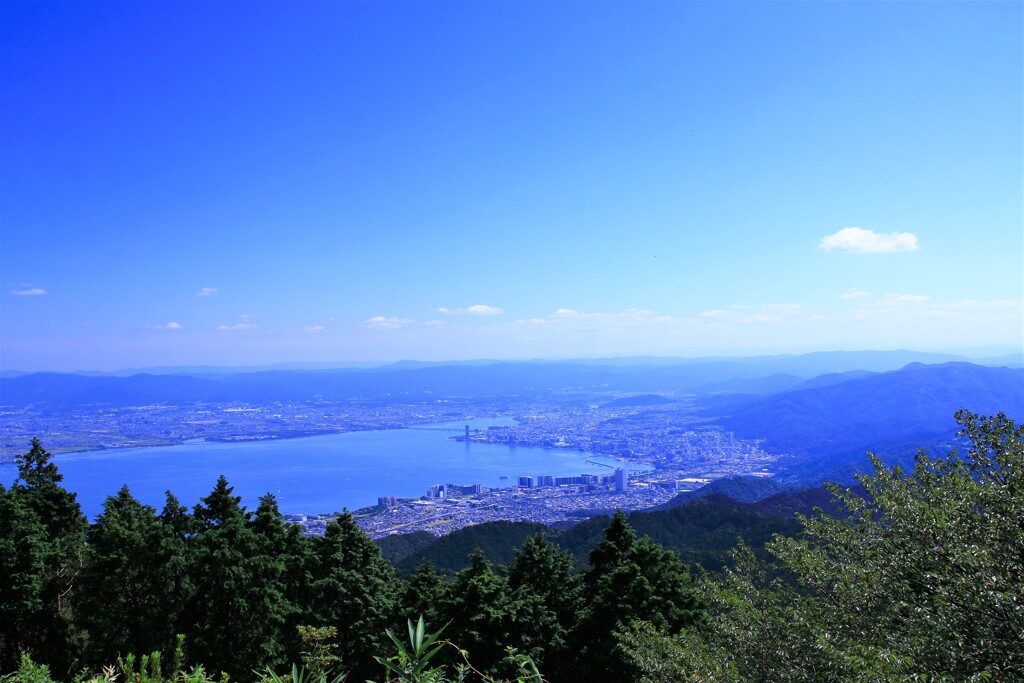 琵琶湖秋景