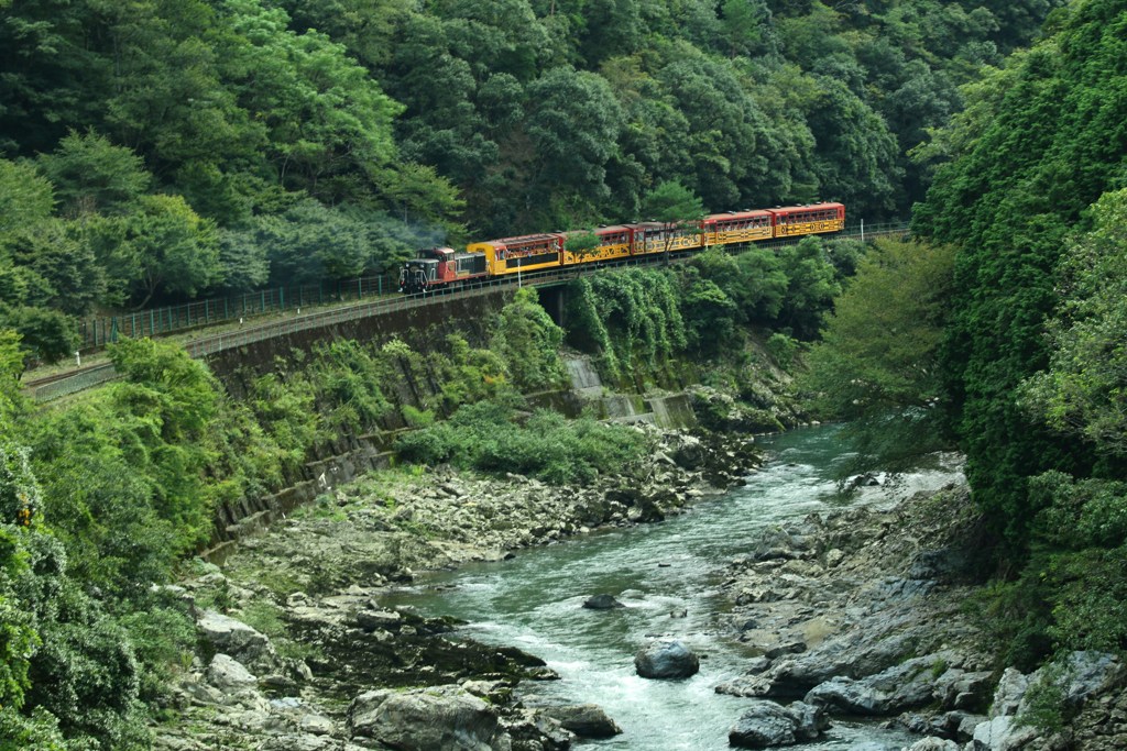 トロッコ列車は行く