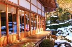 大原三千院・雪の聚碧園