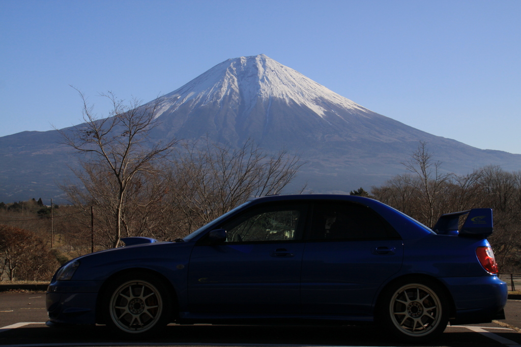 Myインプと富士山