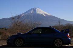 Myインプと富士山